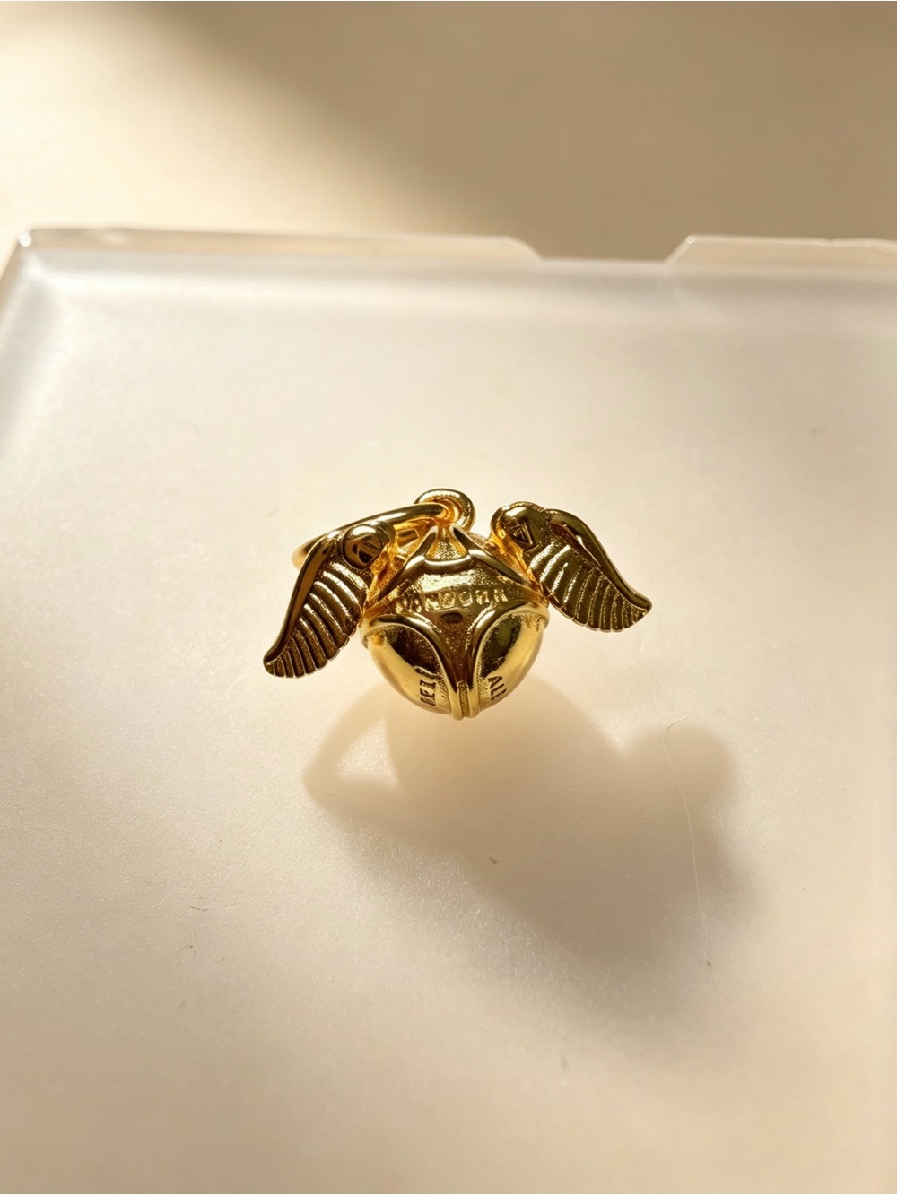 PANDORA Harry Potter Golden Snitch Dangle Charm